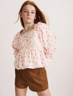Faux Suede Shorts (6-16 Yrs)