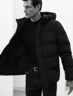 Feather & Down Puffer Jacket with Stormwear™