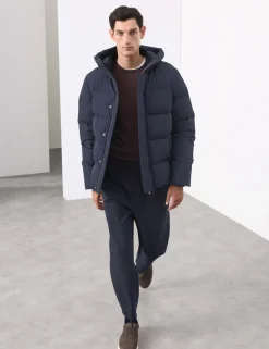 Feather & Down Puffer Jacket with Stormwear™