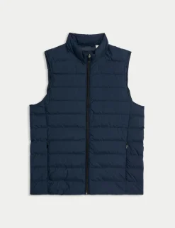 Feather and Down Padded Lightweight Gilet