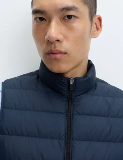 Feather and Down Padded Lightweight Gilet