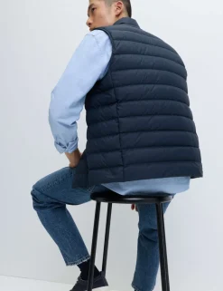 Feather and Down Padded Lightweight Gilet
