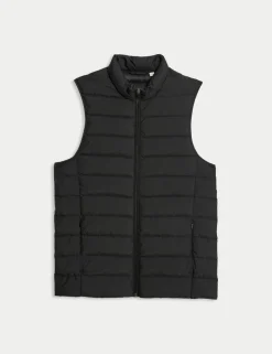 Feather and Down Padded Lightweight Gilet