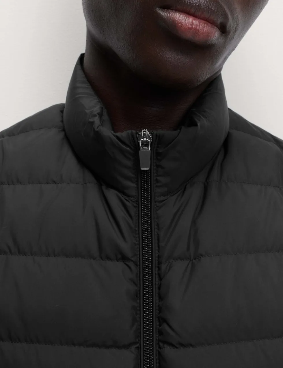 Feather and Down Padded Lightweight Gilet