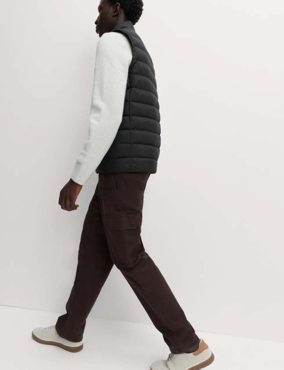 Feather and Down Padded Lightweight Gilet