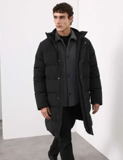 Feather and Down Puffer Jacket with Stormwear™