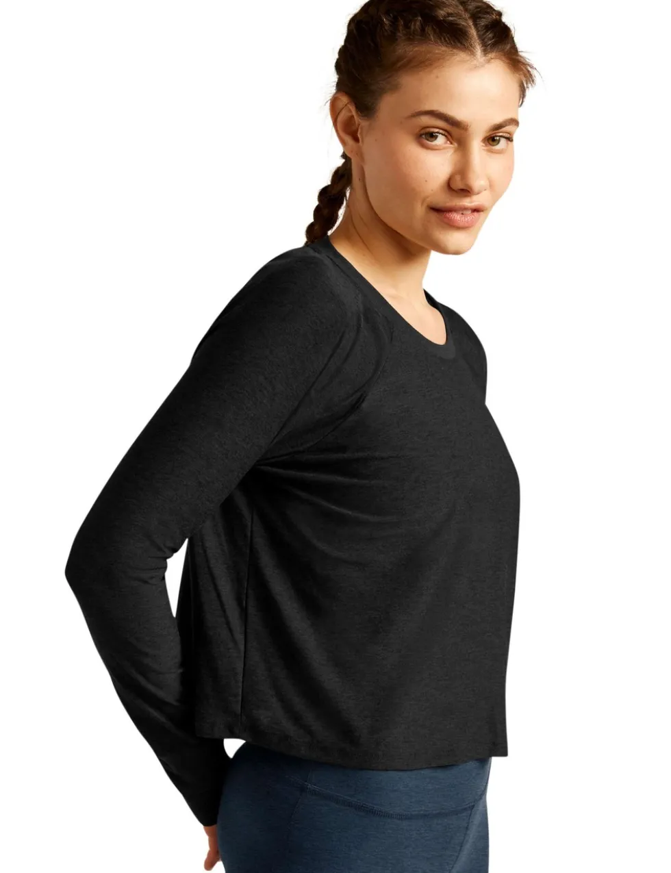 Featherweight Daydreamer Crew Neck Yoga Top