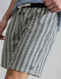 Fish Print Swim Shorts