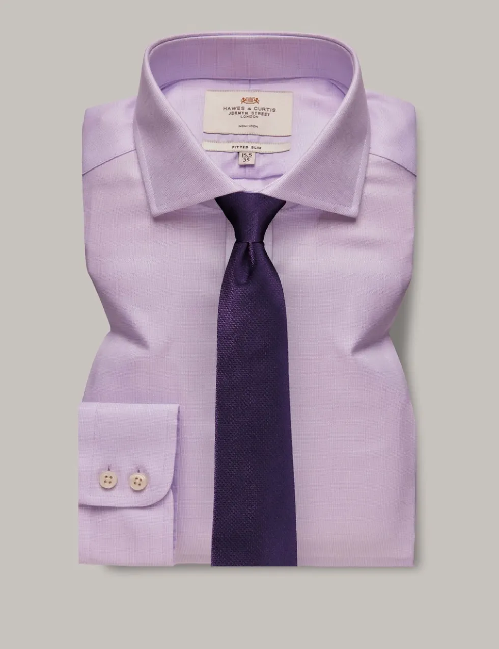 Fitted Slim Non Iron Pure Cotton Shirt