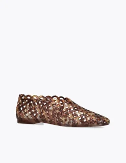 Flat Heel Square Toe Pumps