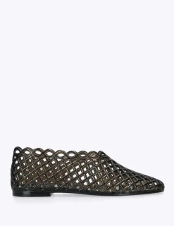 Flat Heel Square Toe Pumps