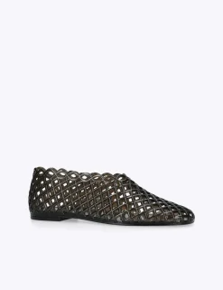 Flat Heel Square Toe Pumps