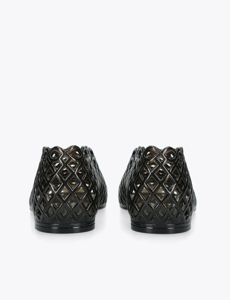 Flat Heel Square Toe Pumps