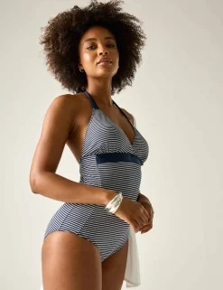 Flavia II Tummy Control Halterneck Swimsuit