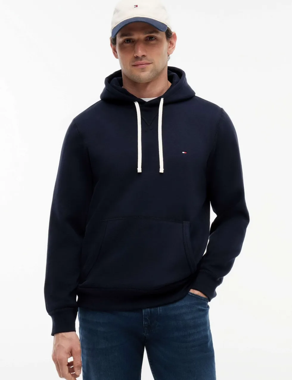 Fleece Drawstring Hoodie