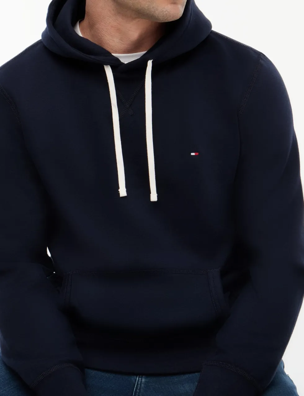 Fleece Drawstring Hoodie