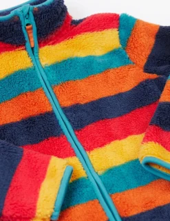 Fleece Striped Jacket (1-12 Yrs)