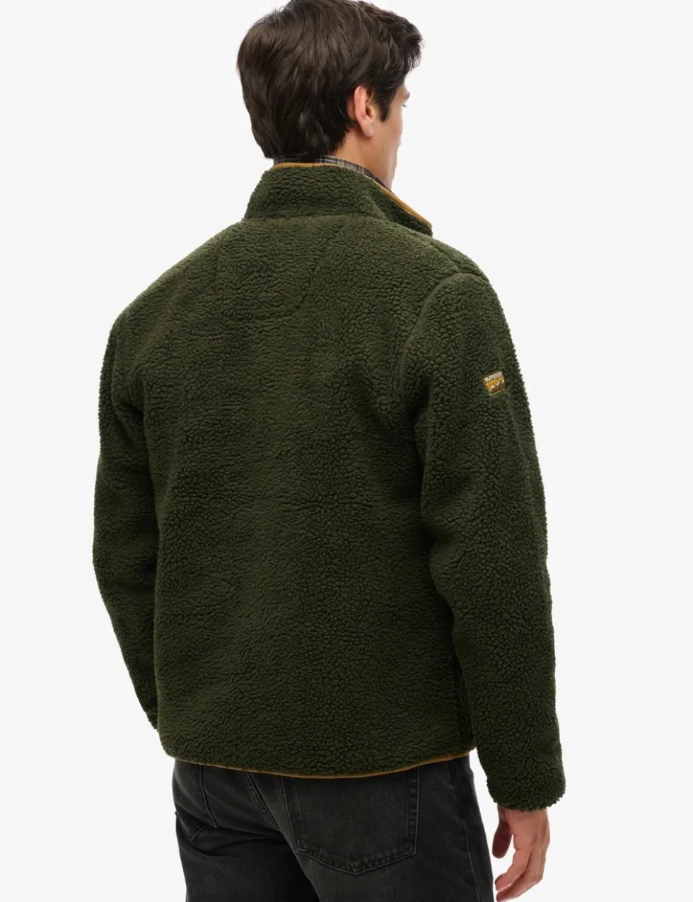 Fleece Zip Up Funnel Neck Jacket
