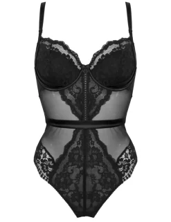 Fleur Lace Mesh Wired Body (C-G)