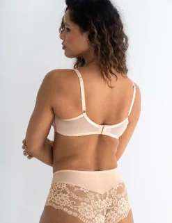 Fleur Lace Padded Wired High Apex Bra (A-F