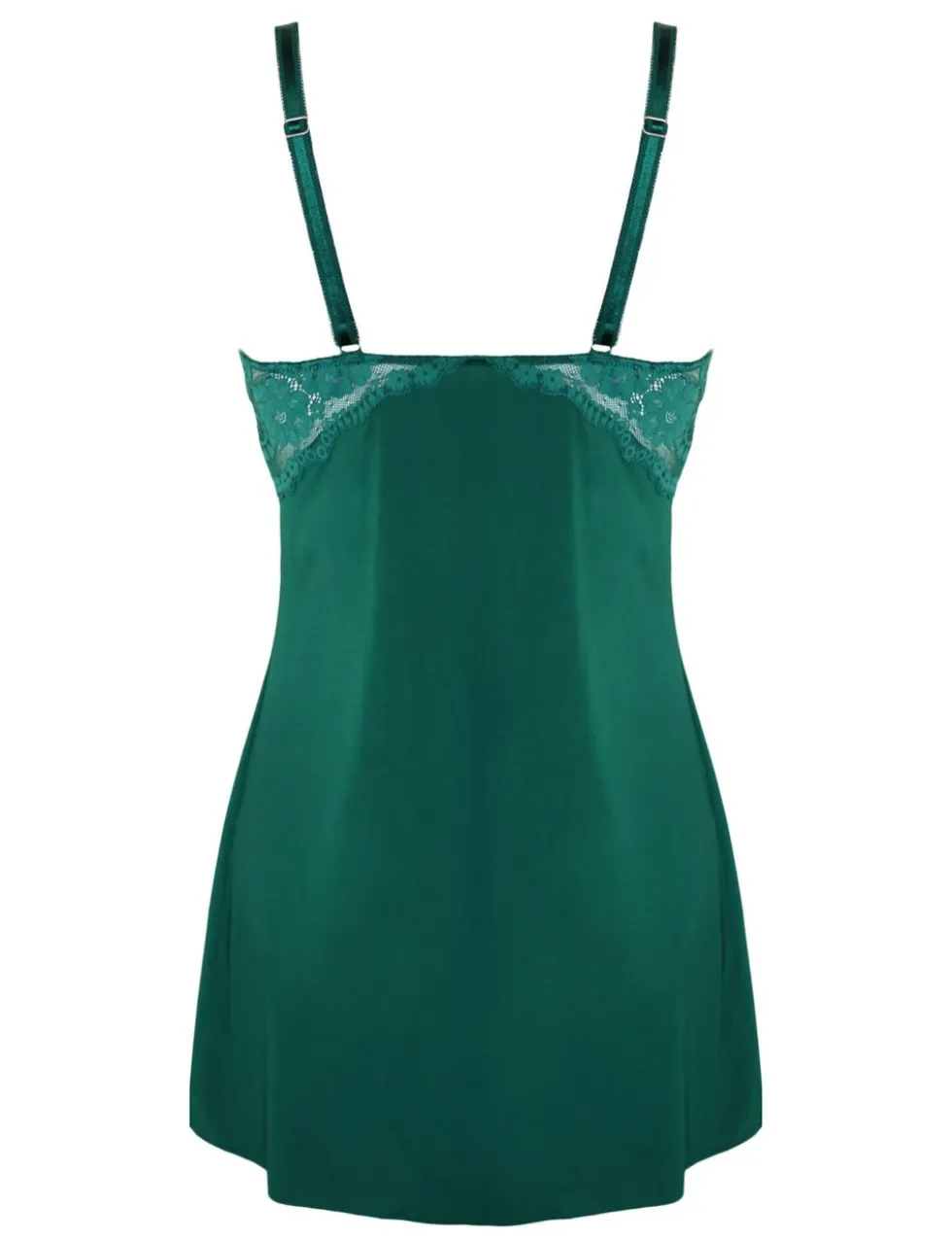 Fleur Satin Lace Chemise