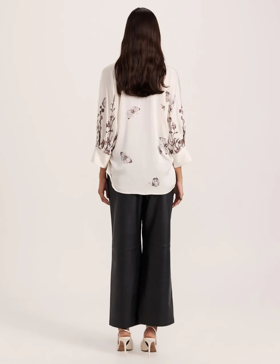 Floral Collared Relaxed Shirt