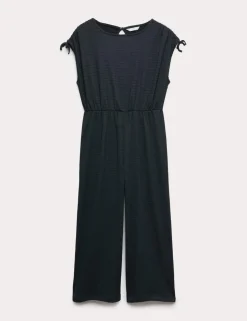 Floral Crinkle Wide Leg Jumpsuit (6-16 Yrs)