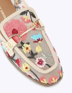 Floral Flat Loafers