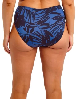 Floral High Waisted Bikini Bottoms