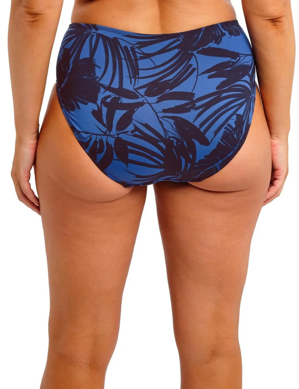 Floral High Waisted Bikini Bottoms