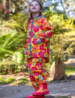 Floral Hooded Raincoat (2-10 Yrs)
