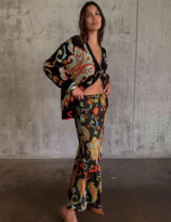 Floral Maxi Wrap Skirt