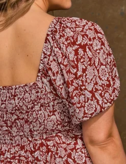 Floral Midaxi Tea Dress