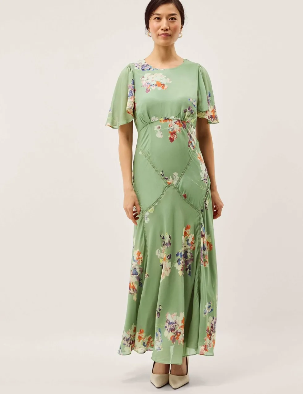Floral Midaxi Tea Dress