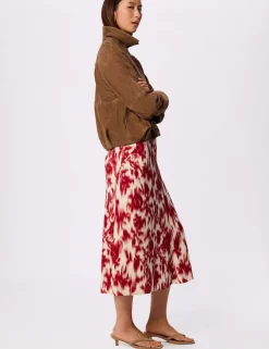 Floral Midi Column Dress