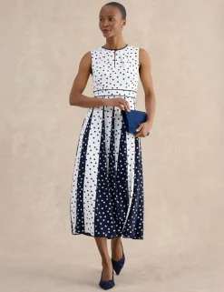 Floral Midi Skater Dress