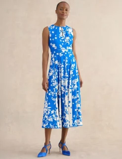 Floral Midi Skater Dress