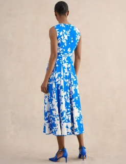Floral Midi Skater Dress