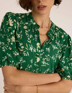 Floral Midi Tea Dress