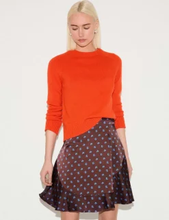 Floral Mini Tiered Skirt
