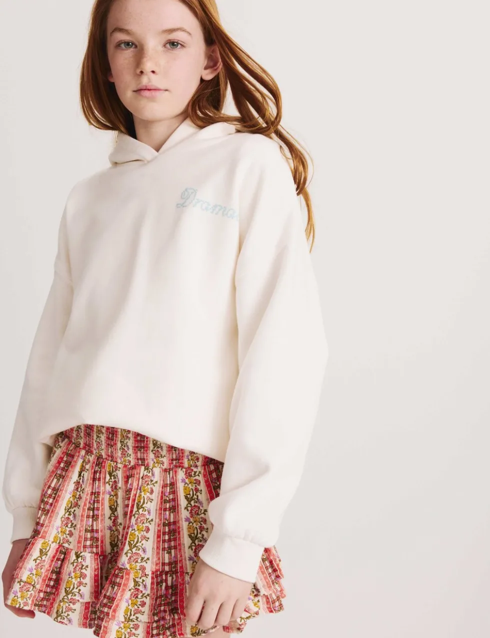 Floral Print Rara Skirt (6-16 Yrs)