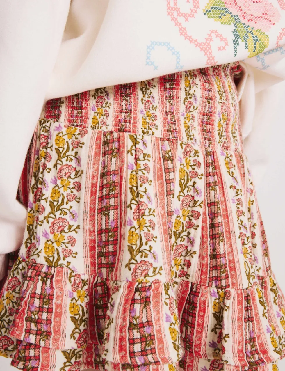 Floral Print Rara Skirt (6-16 Yrs)