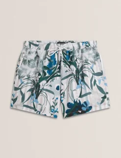 Floral Print Swim Shorts