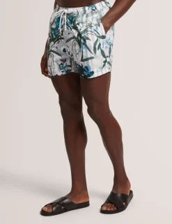 Floral Print Swim Shorts