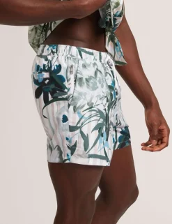 Floral Print Swim Shorts