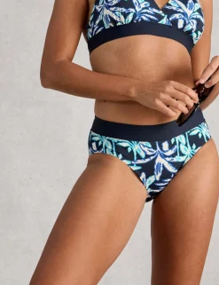 Floral Roll Top Bikini Bottoms
