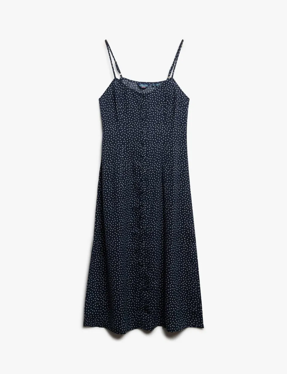Floral Scoop Neck Midi Slip Dress