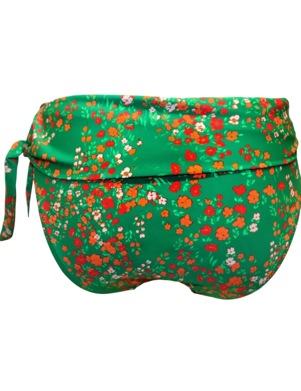 Floral Tie Foldover Bikini Bottoms