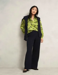 Floral V-Neck Blouse