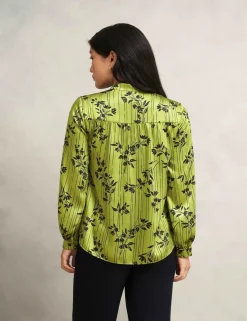 Floral V-Neck Blouse